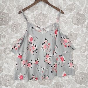 Torrid Women's Camisole Floral Women's Chiffon Size 0/ L